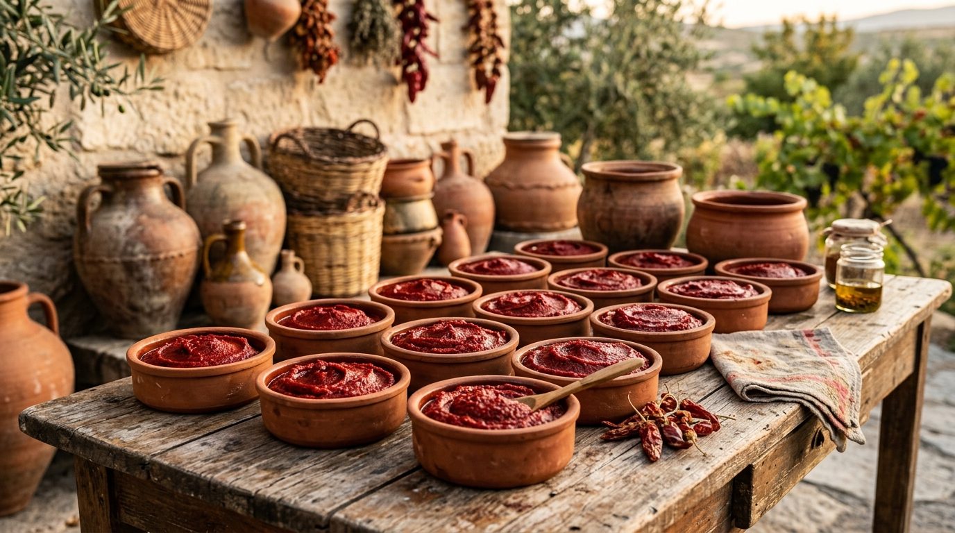 Biber Salçası — Red Pepper Paste
